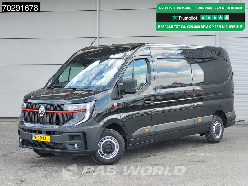 Renault Master E-Tech Elektrisch 87kWh 460WLTP L3H2 Trekhaak Airco Cruise Camera Parkeersensoren CarPlay L3 12m3 Airco Trekhaak Cruise control - Gesloten bestelwagen, Elektrische bedrijfswagen: afbeelding 1 Renault Master E-Tech Elektrisch 87kWh 460WLTP L3H2 Trekhaak Airco Cruise Camera Parkeersensoren CarPlay L3 12m3 Airco Trekhaak Cruise control - Gesloten bestelwagen, Elektrische bedrijfswagen: afbeelding 1