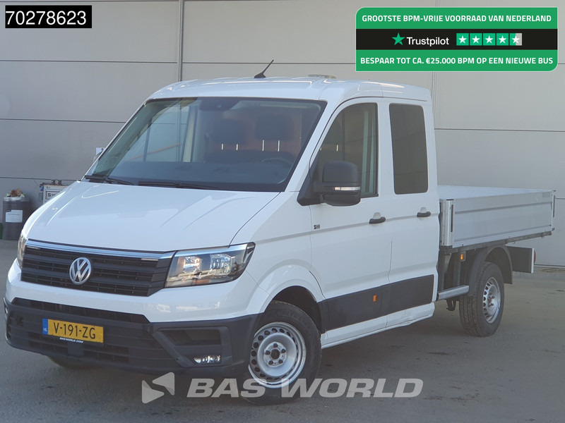 Volkswagen Crafter 102pk Open Laadbak Dubbel Cabine Trekhaak Airco Cruise Camera Euro6 Tipper Benne Kieper 2m3 Airco Dubbel cabine Trekhaak Cruise - Bestelwagen open laadbak: afbeelding 1 Volkswagen Crafter 102pk Open Laadbak Dubbel Cabine Trekhaak Airco Cruise Camera Euro6 Tipper Benne Kieper 2m3 Airco Dubbel cabine Trekhaak Cruise - Bestelwagen open laadbak: afbeelding 1