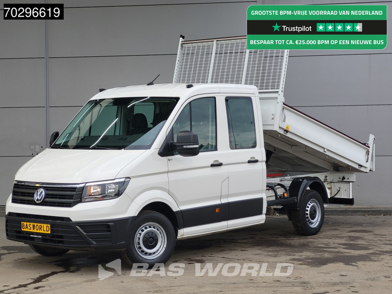 Volkswagen Crafter 140pk Kipper Dubbel Cabine Trekhaak Airco Cruise Euro6 Tipper Benne Kieper Airco Dubbel cabine Trekhaak Cruise control - Kipper bestelwagen: afbeelding 1 Volkswagen Crafter 140pk Kipper Dubbel Cabine Trekhaak Airco Cruise Euro6 Tipper Benne Kieper Airco Dubbel cabine Trekhaak Cruise control - Kipper bestelwagen: afbeelding 1