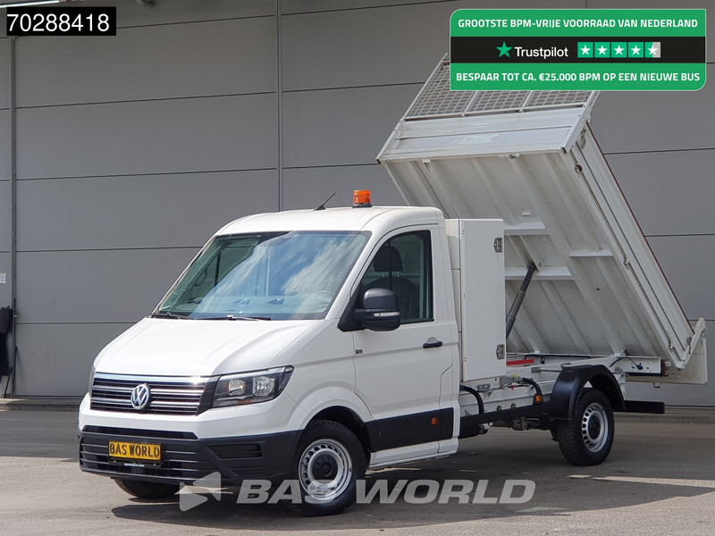 Volkswagen Crafter 140pk Kipper met Kist Trekhaak Airco Euro6 Kieper Tipper Benne Airco Trekhaak - Kipper bestelwagen: afbeelding 1 Volkswagen Crafter 140pk Kipper met Kist Trekhaak Airco Euro6 Kieper Tipper Benne Airco Trekhaak - Kipper bestelwagen: afbeelding 1