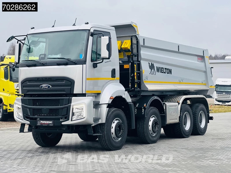 Ford F-Line 4145 8X4 NEW! 18m3 Wielton Tipper Steelsuspension Automatic Navi Euro 6 - Kipper vrachtwagen: afbeelding 5 Ford F-Line 4145 8X4 NEW! 18m3 Wielton Tipper Steelsuspension Automatic Navi Euro 6 - Kipper vrachtwagen: afbeelding 5