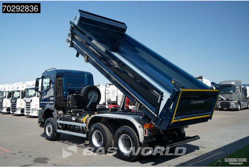MAN TGS 33.480 TGS 6X6 11m3 KH-3-Way Kipper 6x6 Steel Suspension Automatic Big-Axle Euro 6 - Kipper vrachtwagen: afbeelding 2 MAN TGS 33.480 TGS 6X6 11m3 KH-3-Way Kipper 6x6 Steel Suspension Automatic Big-Axle Euro 6 - Kipper vrachtwagen: afbeelding 2