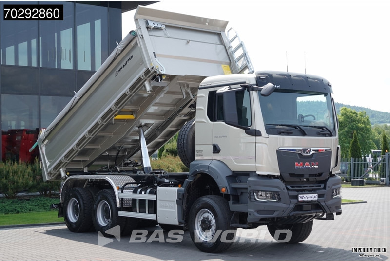 MAN TGS 33.480 TGS 6X6 6x6 3-Way Kipper Big-Axle Euro 6 - Kipper vrachtwagen: afbeelding 3 MAN TGS 33.480 TGS 6X6 6x6 3-Way Kipper Big-Axle Euro 6 - Kipper vrachtwagen: afbeelding 3