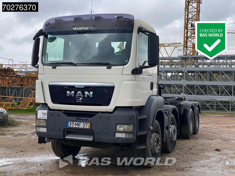 MAN TGS 35.400 8X4 Manual Retarder Big-Axle Steelsuspension Euro 5 - Haakarmsysteem vrachtwagen: afbeelding 1 MAN TGS 35.400 8X4 Manual Retarder Big-Axle Steelsuspension Euro 5 - Haakarmsysteem vrachtwagen: afbeelding 1