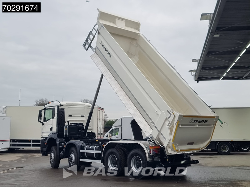 MAN TGS 41.480 8X8 8x8 20m3 KH Kipper tarpaulin Manual Big-axle Steel suspension Euro 6 - Kipper vrachtwagen: afbeelding 2 MAN TGS 41.480 8X8 8x8 20m3 KH Kipper tarpaulin Manual Big-axle Steel suspension Euro 6 - Kipper vrachtwagen: afbeelding 2
