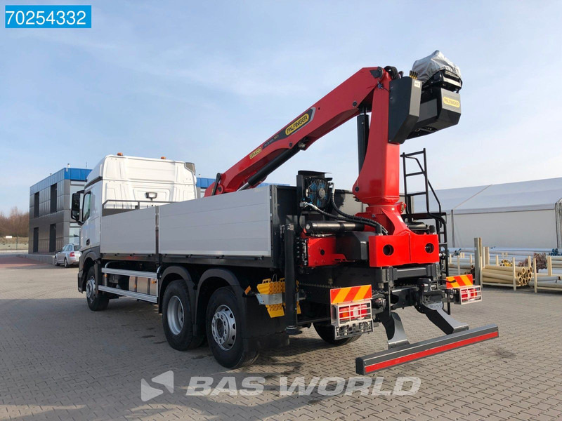 Mercedes-Benz Actros 2646 6X2 Palfinger PK 20.501 L Kran Crane Automatic Euro 6 - Vrachtwagen met open laadbak, Kraanwagen: afbeelding 2 Mercedes-Benz Actros 2646 6X2 Palfinger PK 20.501 L Kran Crane Automatic Euro 6 - Vrachtwagen met open laadbak, Kraanwagen: afbeelding 2