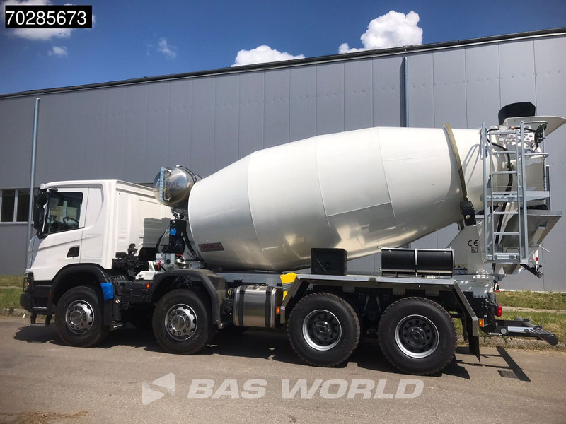 Scania P420 XT 8X4 NEW! 10m3 FML Mixer Automatic Steel suspension Big-Axle Euro 6 - Betonmixer: afbeelding 2 Scania P420 XT 8X4 NEW! 10m3 FML Mixer Automatic Steel suspension Big-Axle Euro 6 - Betonmixer: afbeelding 2