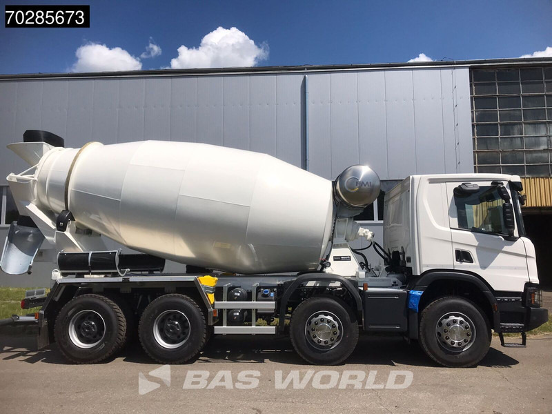 Scania P420 XT 8X4 NEW! 10m3 FML Mixer Automatic Steel suspension Big-Axle Euro 6 - Betonmixer: afbeelding 3 Scania P420 XT 8X4 NEW! 10m3 FML Mixer Automatic Steel suspension Big-Axle Euro 6 - Betonmixer: afbeelding 3