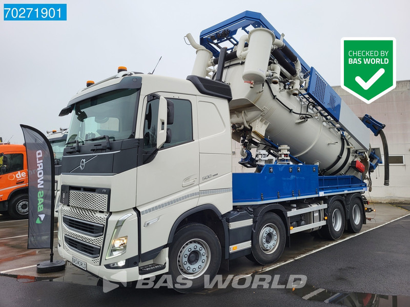 Volvo FH 500 8X4 Vacuum truck Gully Emptier 14.000ltr VEB+ Navi Euro 6 - Vacuümwagen: afbeelding 1 Volvo FH 500 8X4 Vacuum truck Gully Emptier 14.000ltr VEB+ Navi Euro 6 - Vacuümwagen: afbeelding 1