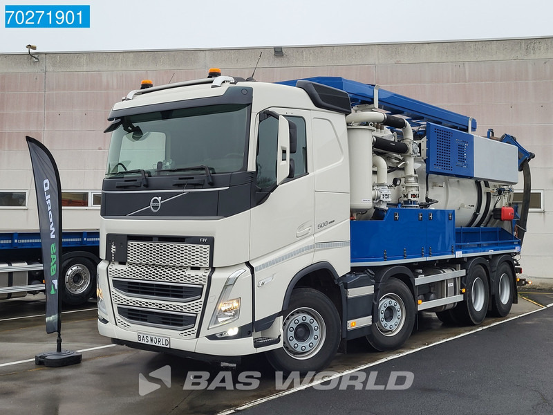 Volvo FH 500 8X4 Vacuum truck Gully Emptier 14.000ltr VEB+ Navi Euro 6 - Vacuümwagen: afbeelding 5 Volvo FH 500 8X4 Vacuum truck Gully Emptier 14.000ltr VEB+ Navi Euro 6 - Vacuümwagen: afbeelding 5