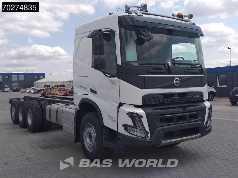 Volvo FMX 500 8X4 NEW 8x4 chassis Lift+steering axle VEB+ Euro 6 - Chassis vrachtwagen: afbeelding 3 Volvo FMX 500 8X4 NEW 8x4 chassis Lift+steering axle VEB+ Euro 6 - Chassis vrachtwagen: afbeelding 3