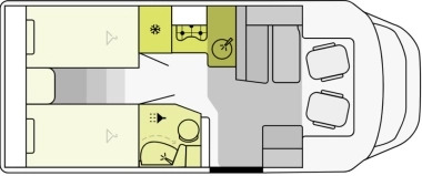 Etrusco T 6900 SB - Half integraal camper: afbeelding 1 Etrusco T 6900 SB - Half integraal camper: afbeelding 1