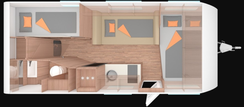 Weinsberg Caracito 500 QDK - Caravan: afbeelding 1 Weinsberg Caracito 500 QDK - Caravan: afbeelding 1