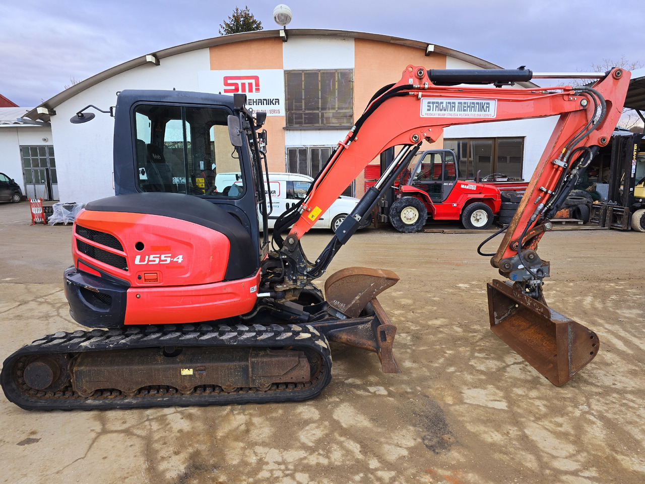 Minigraafmachine Kubota U55-4: afbeelding 1