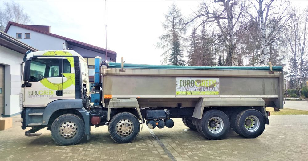 MAN TGS 32.400 8X4 BB - Kipper vrachtwagen: afbeelding 4 MAN TGS 32.400 8X4 BB - Kipper vrachtwagen: afbeelding 4