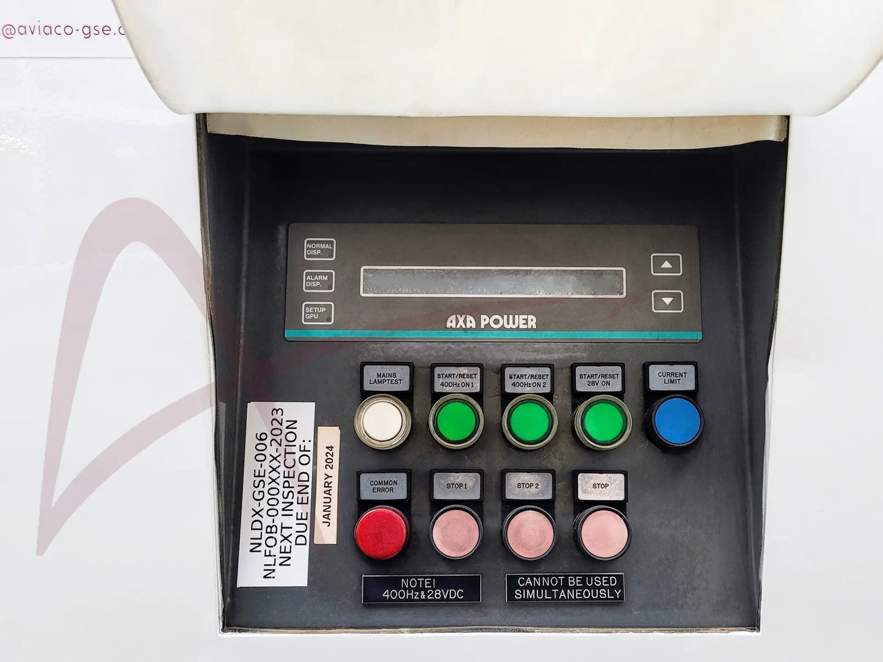 AXA POWER 3GSTS 200/345L - Ground power unit: afbeelding 4 AXA POWER 3GSTS 200/345L - Ground power unit: afbeelding 4