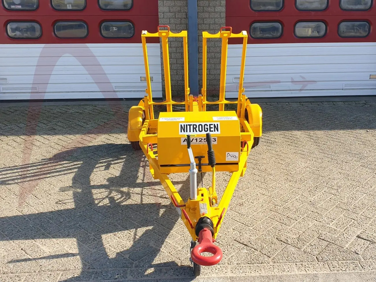 DAVID RITCHIE Trolley 4-cyl N2 charging/MK3 MoD-N - Ground support equipment: afbeelding 5 DAVID RITCHIE Trolley 4-cyl N2 charging/MK3 MoD-N - Ground support equipment: afbeelding 5