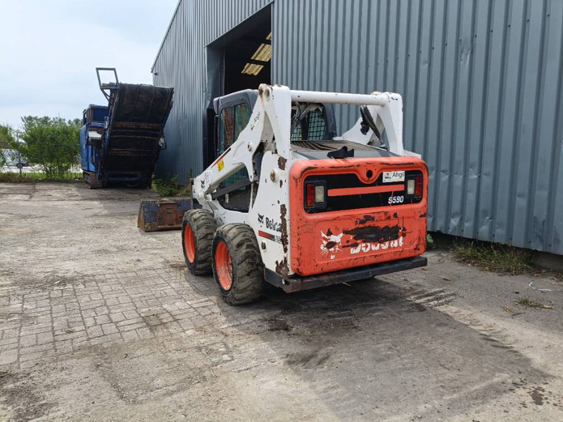Bobcat s590 schranklader skid steer loader bucket, forks - Schranklader: afbeelding 2 Bobcat s590 schranklader skid steer loader bucket, forks - Schranklader: afbeelding 2