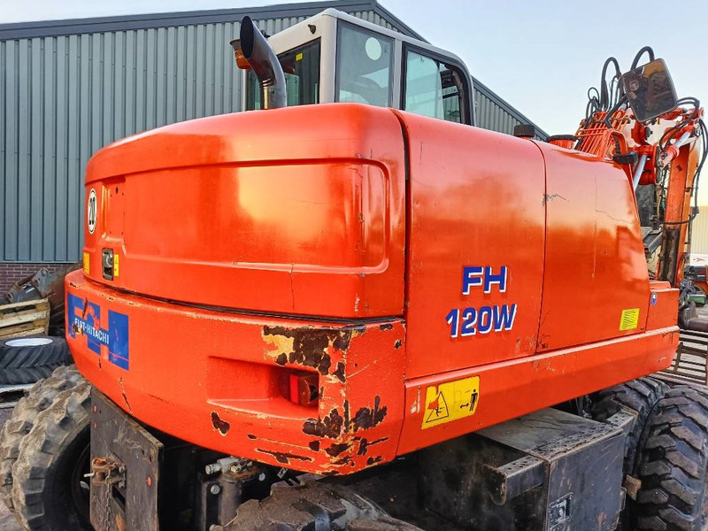 Mobiele graafmachine FIAT-HITACHI FH120W bandenkraan Wheel Excavator graafmachine: afbeelding 19 Mobiele graafmachine FIAT-HITACHI FH120W bandenkraan Wheel Excavator graafmachine: afbeelding 19