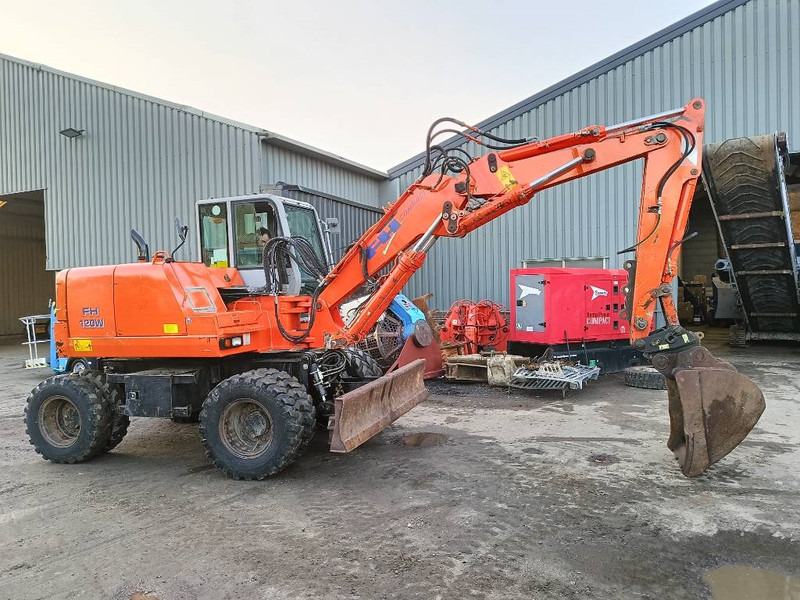 Mobiele graafmachine FIAT-HITACHI FH120W bandenkraan Wheel Excavator graafmachine: afbeelding 8 Mobiele graafmachine FIAT-HITACHI FH120W bandenkraan Wheel Excavator graafmachine: afbeelding 8