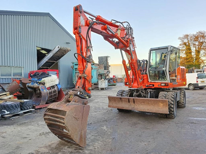 Mobiele graafmachine FIAT-HITACHI FH120W bandenkraan Wheel Excavator graafmachine: afbeelding 11 Mobiele graafmachine FIAT-HITACHI FH120W bandenkraan Wheel Excavator graafmachine: afbeelding 11