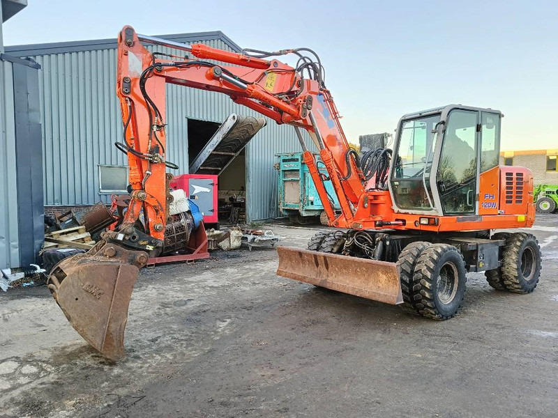 Mobiele graafmachine FIAT-HITACHI FH120W bandenkraan Wheel Excavator graafmachine: afbeelding 12 Mobiele graafmachine FIAT-HITACHI FH120W bandenkraan Wheel Excavator graafmachine: afbeelding 12