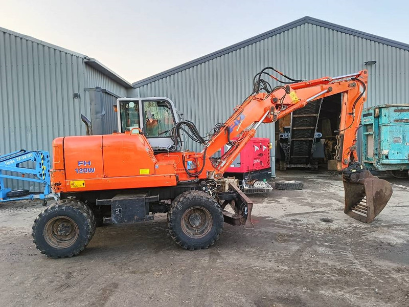 Mobiele graafmachine FIAT-HITACHI FH120W bandenkraan Wheel Excavator graafmachine: afbeelding 7 Mobiele graafmachine FIAT-HITACHI FH120W bandenkraan Wheel Excavator graafmachine: afbeelding 7