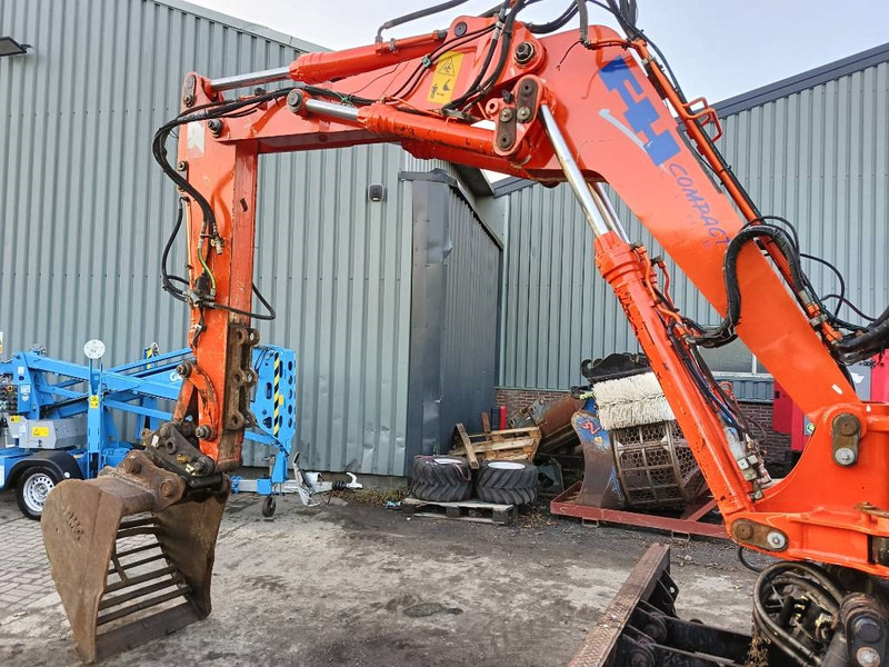 Mobiele graafmachine FIAT-HITACHI FH120W bandenkraan Wheel Excavator graafmachine: afbeelding 20 Mobiele graafmachine FIAT-HITACHI FH120W bandenkraan Wheel Excavator graafmachine: afbeelding 20
