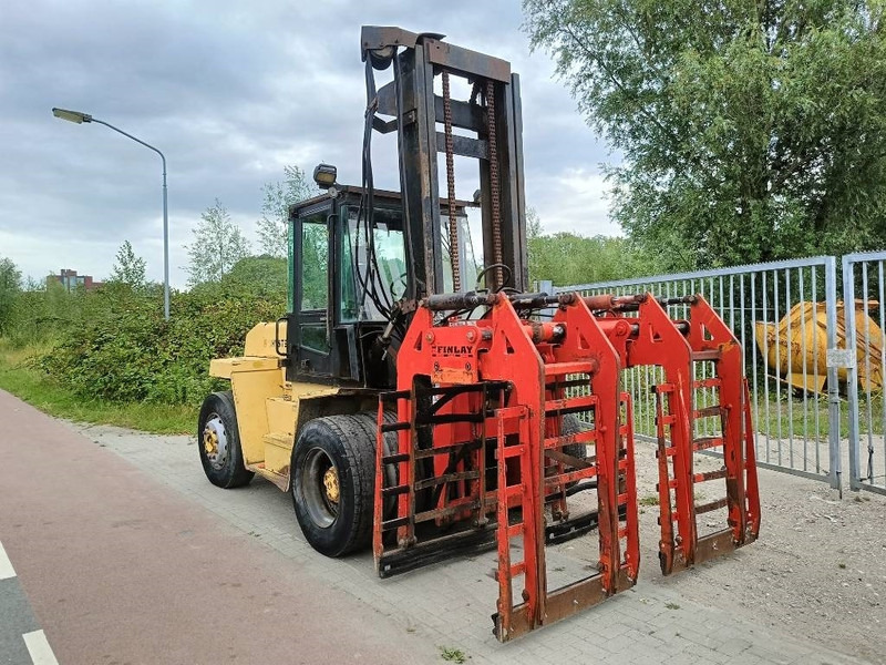 Hyster H 12.00 XL 12 ton heftruck met stenenklem forklift - Diesel heftruck: afbeelding 5 Hyster H 12.00 XL 12 ton heftruck met stenenklem forklift - Diesel heftruck: afbeelding 5