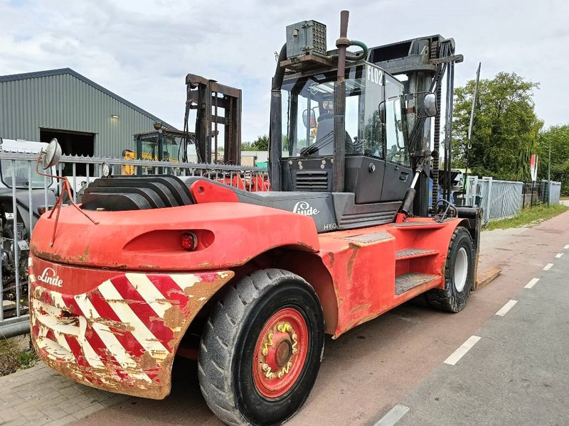 Linde H160 diesel 16T heftruck forklift stapler low mast - Diesel heftruck: afbeelding 5 Linde H160 diesel 16T heftruck forklift stapler low mast - Diesel heftruck: afbeelding 5
