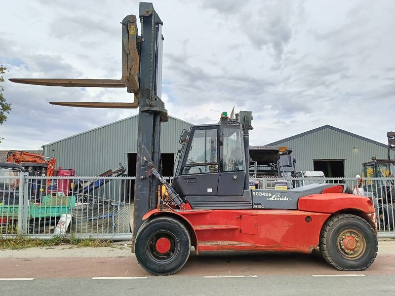 Linde H160 diesel 16T heftruck forklift stapler low mast - Diesel heftruck: afbeelding 2 Linde H160 diesel 16T heftruck forklift stapler low mast - Diesel heftruck: afbeelding 2