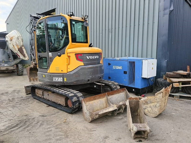 Volvo ECR 58 D rups graafmachine tracked excavator bagge - Minigraafmachine: afbeelding 2 Volvo ECR 58 D rups graafmachine tracked excavator bagge - Minigraafmachine: afbeelding 2