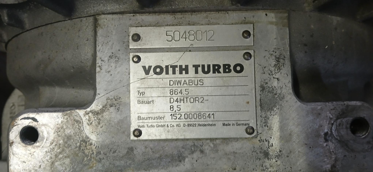 Voith DIWA 864.5 - Transmissie: afbeelding 5 Voith DIWA 864.5 - Transmissie: afbeelding 5