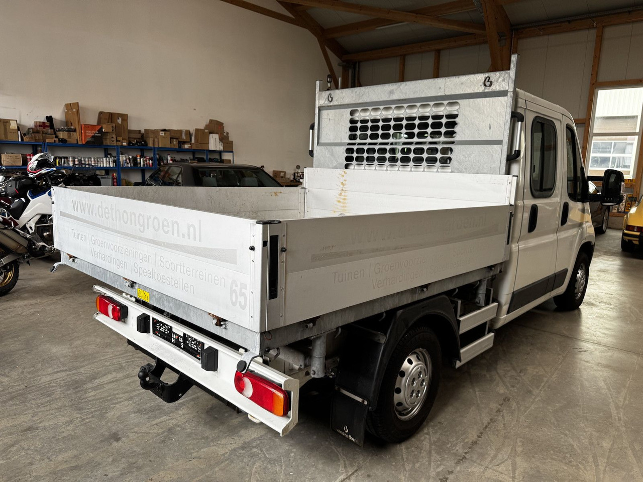 Kipper bestelwagen, Bestelwagen met dubbele cabine Citroën Jumper 2.2 HDI Doka 3-Seiten Kipper: afbeelding 6
