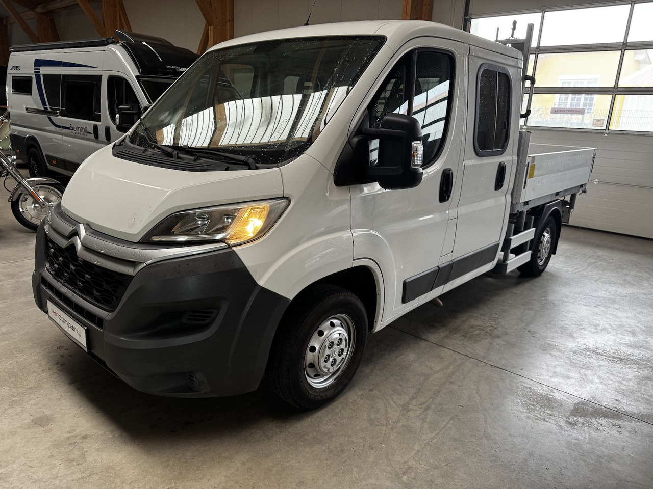 Kipper bestelwagen, Bestelwagen met dubbele cabine Citroën Jumper 2.2 HDI Doka 3-Seiten Kipper: afbeelding 9