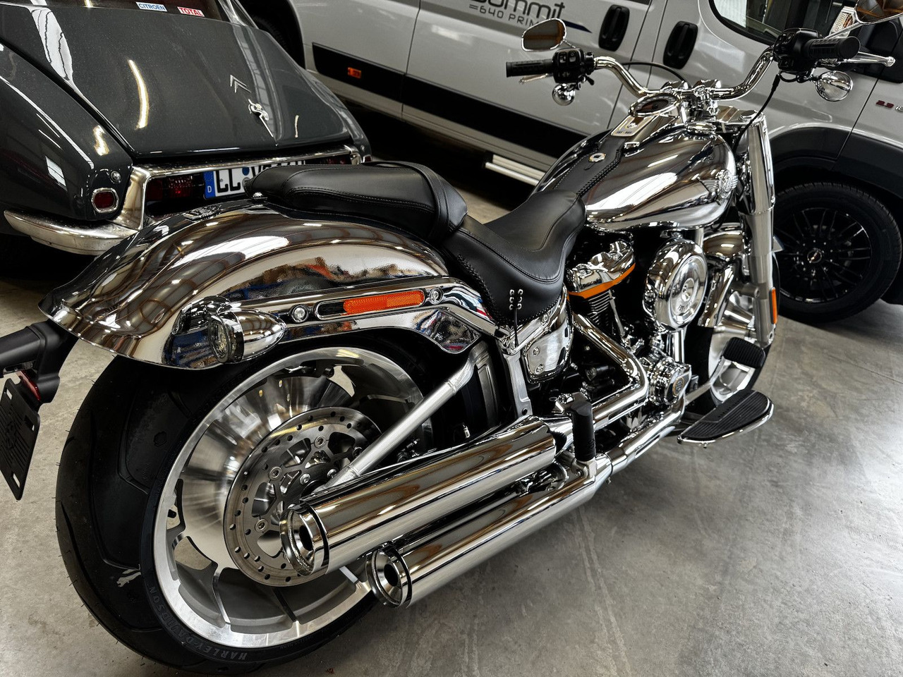 Harley-Davidson FLSTFI Fat Boy Gray Ghost 117 - Motorfiets: afbeelding 2 Harley-Davidson FLSTFI Fat Boy Gray Ghost 117 - Motorfiets: afbeelding 2