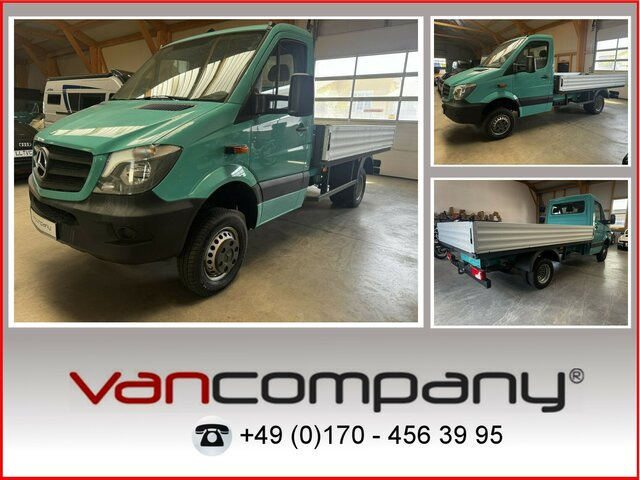 MERCEDES-BENZ Sprinter 513 CDI 4x4 Allrad Pritsche Top!... - Bestelwagen open laadbak: afbeelding 1 MERCEDES-BENZ Sprinter 513 CDI 4x4 Allrad Pritsche Top!... - Bestelwagen open laadbak: afbeelding 1