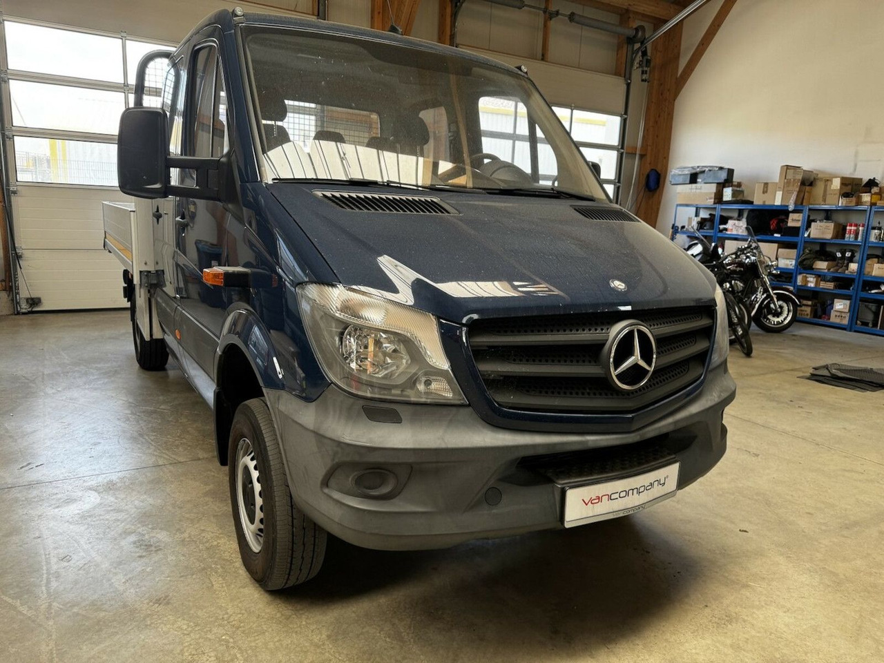 Mercedes-Benz Sprinter 313 CDI Doka 4x4 Allrad AHK 3.5t - Bestelwagen open laadbak, Bestelwagen met dubbele cabine: afbeelding 3 Mercedes-Benz Sprinter 313 CDI Doka 4x4 Allrad AHK 3.5t - Bestelwagen open laadbak, Bestelwagen met dubbele cabine: afbeelding 3