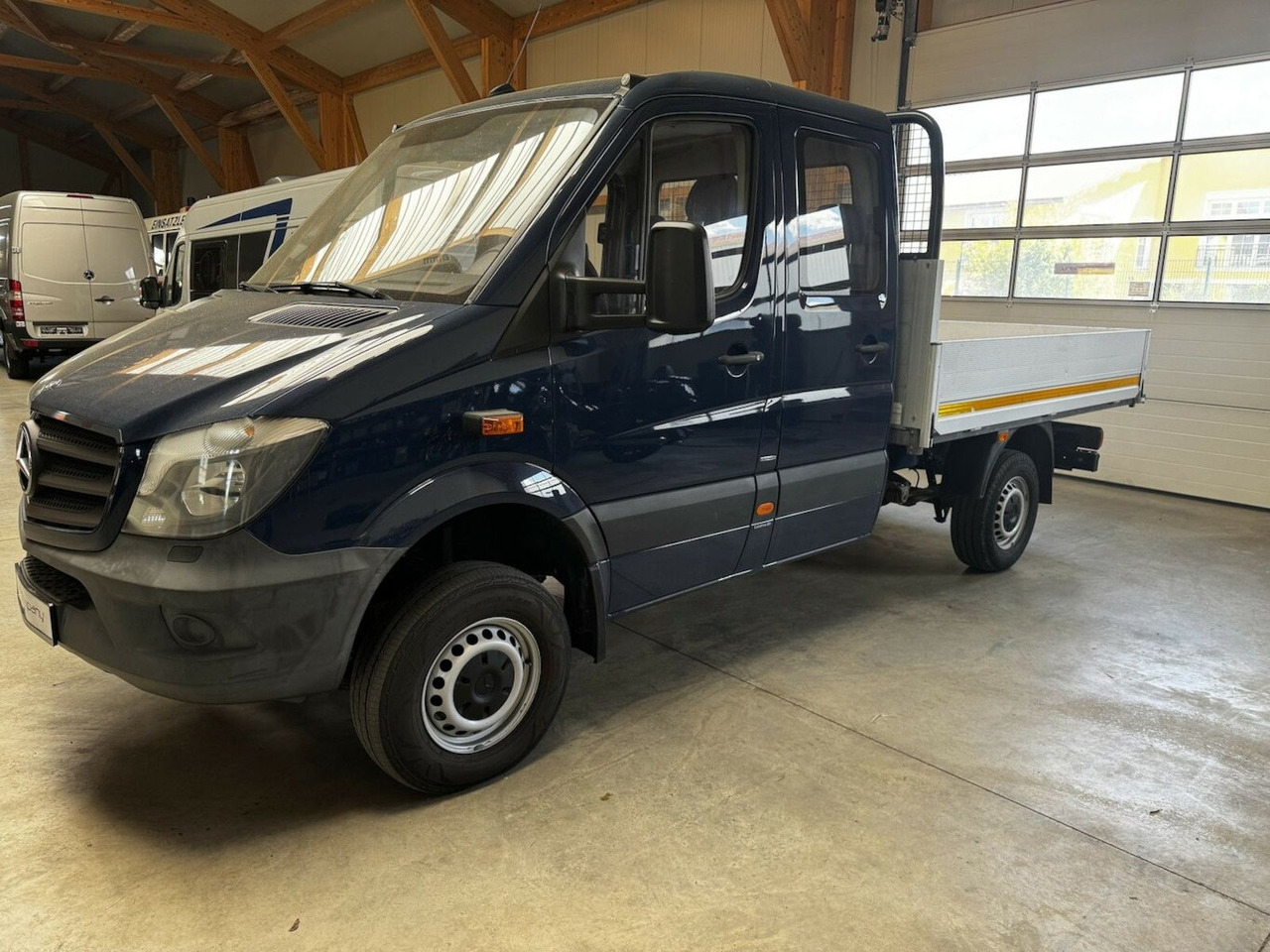 Mercedes-Benz Sprinter 313 CDI Doka 4x4 Allrad AHK 3.5t - Bestelwagen open laadbak, Bestelwagen met dubbele cabine: afbeelding 1 Mercedes-Benz Sprinter 313 CDI Doka 4x4 Allrad AHK 3.5t - Bestelwagen open laadbak, Bestelwagen met dubbele cabine: afbeelding 1