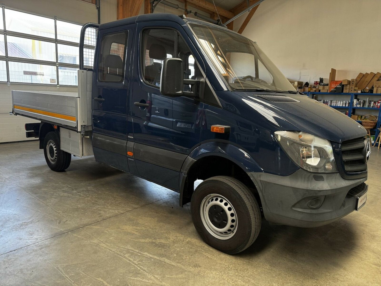 Mercedes-Benz Sprinter 313 CDI Doka 4x4 Allrad AHK 3.5t - Bestelwagen open laadbak, Bestelwagen met dubbele cabine: afbeelding 4 Mercedes-Benz Sprinter 313 CDI Doka 4x4 Allrad AHK 3.5t - Bestelwagen open laadbak, Bestelwagen met dubbele cabine: afbeelding 4