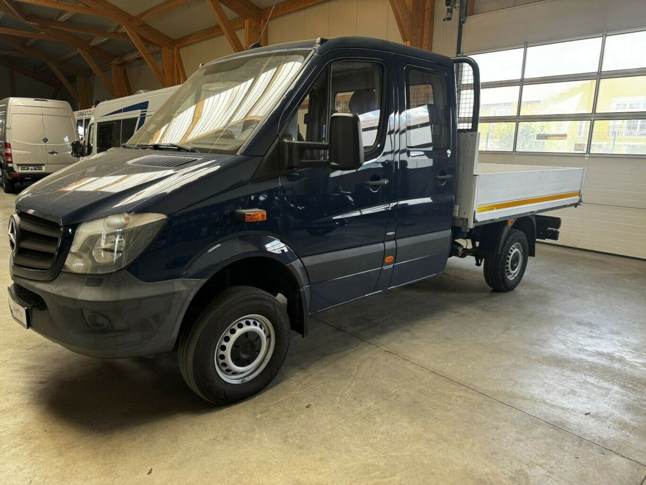 Mercedes-Benz Sprinter 313 CDI Doka 4x4 Autom. AHK 3.5t - Bestelwagen open laadbak, Bestelwagen met dubbele cabine: afbeelding 1 Mercedes-Benz Sprinter 313 CDI Doka 4x4 Autom. AHK 3.5t - Bestelwagen open laadbak, Bestelwagen met dubbele cabine: afbeelding 1