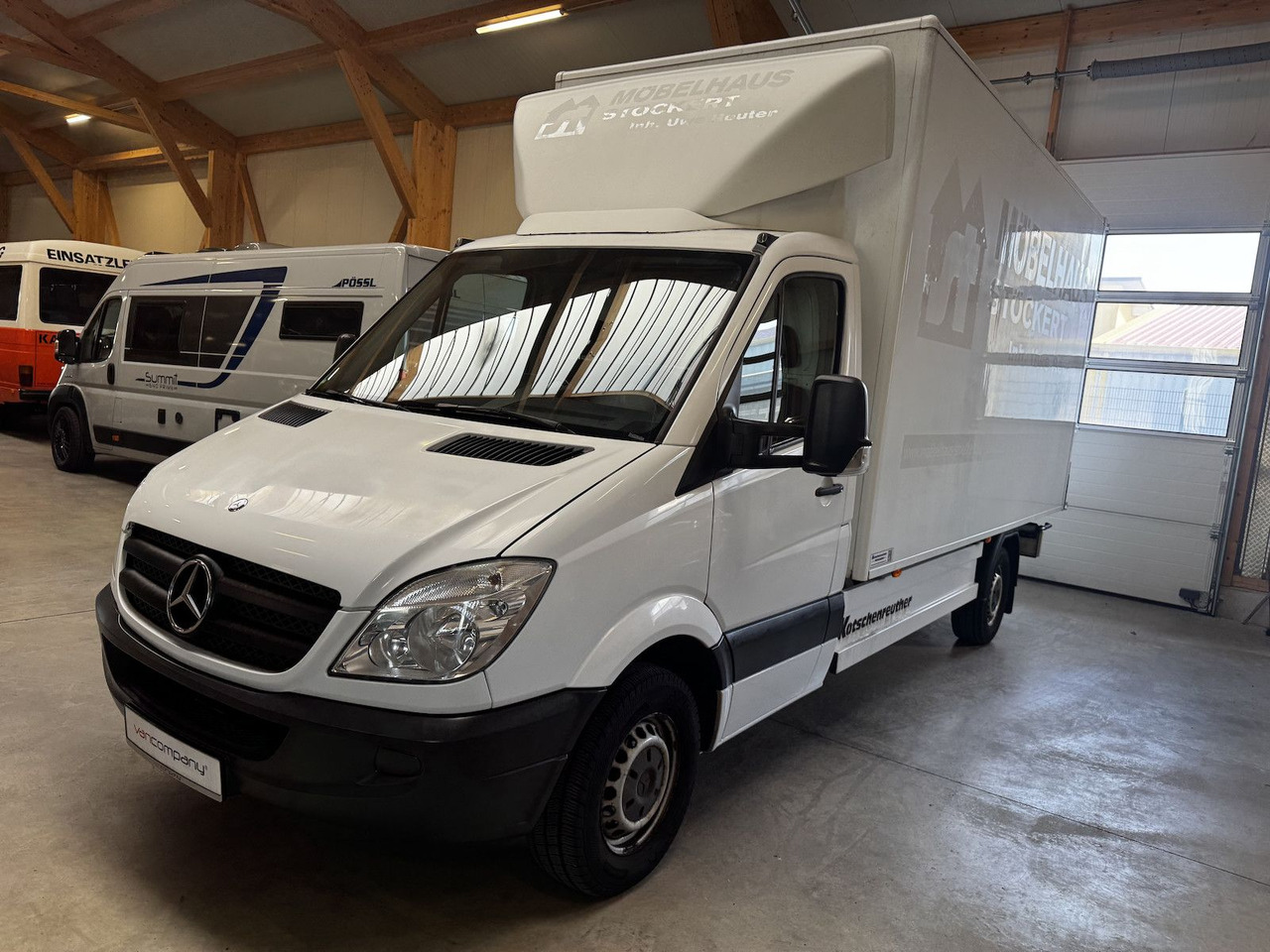 Mercedes-Benz Sprinter 313 CDI Möbelkoffer 1.Hd. Scheckheft - Bestelwagen gesloten laadbak: afbeelding 2 Mercedes-Benz Sprinter 313 CDI Möbelkoffer 1.Hd. Scheckheft - Bestelwagen gesloten laadbak: afbeelding 2