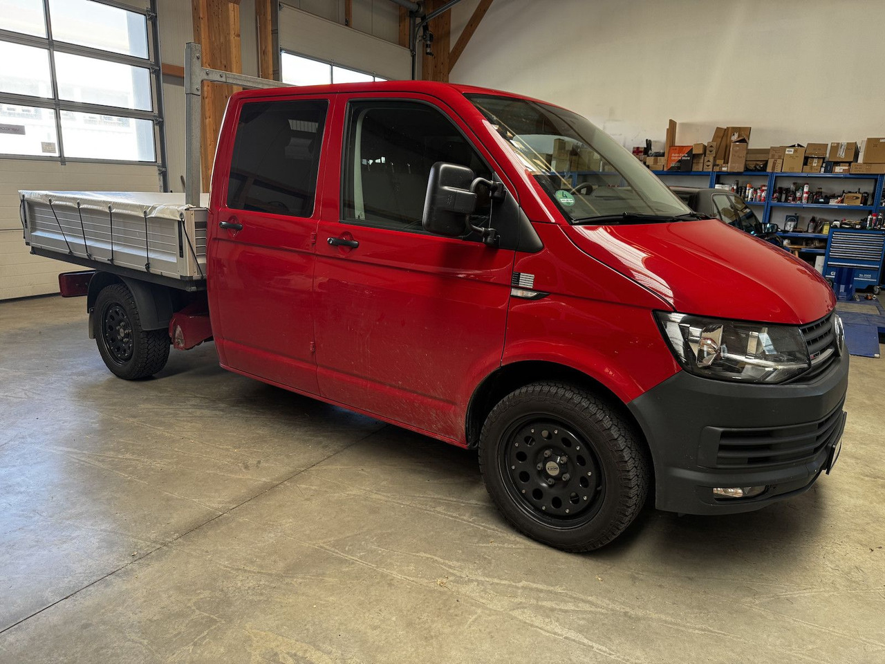 Volkswagen T6 Doka 2.0 TDI 4Motion Klima Webasto - Bestelwagen open laadbak, Bestelwagen met dubbele cabine: afbeelding 4 Volkswagen T6 Doka 2.0 TDI 4Motion Klima Webasto - Bestelwagen open laadbak, Bestelwagen met dubbele cabine: afbeelding 4