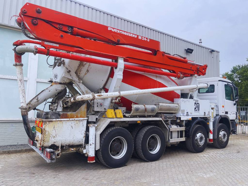 Betonmixer Mercedes-Benz Actros 3241 Putzmeister M24/3 2013 8X4: afbeelding 6
