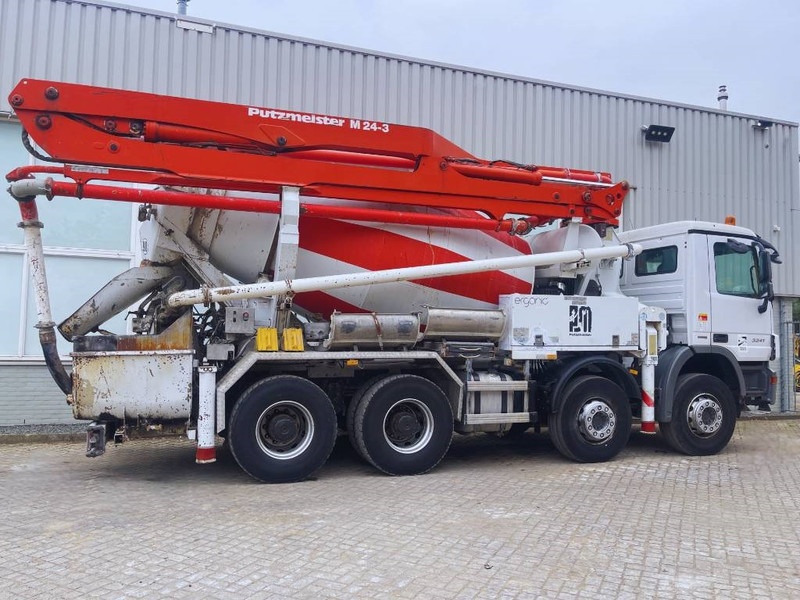 Mercedes-Benz Actros 3241 Putzmeister M24/3 2013 8X4 - Betonmixer: afbeelding 5 Mercedes-Benz Actros 3241 Putzmeister M24/3 2013 8X4 - Betonmixer: afbeelding 5