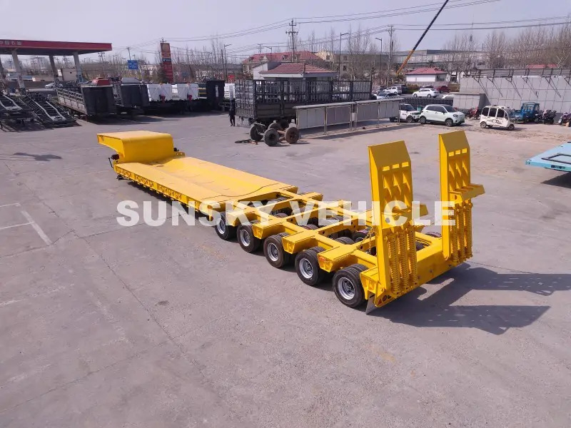 SUNSKY 100 Tons 10 Axles Lowbed trailer - Dieplader oplegger: afbeelding 1 SUNSKY 100 Tons 10 Axles Lowbed trailer - Dieplader oplegger: afbeelding 1