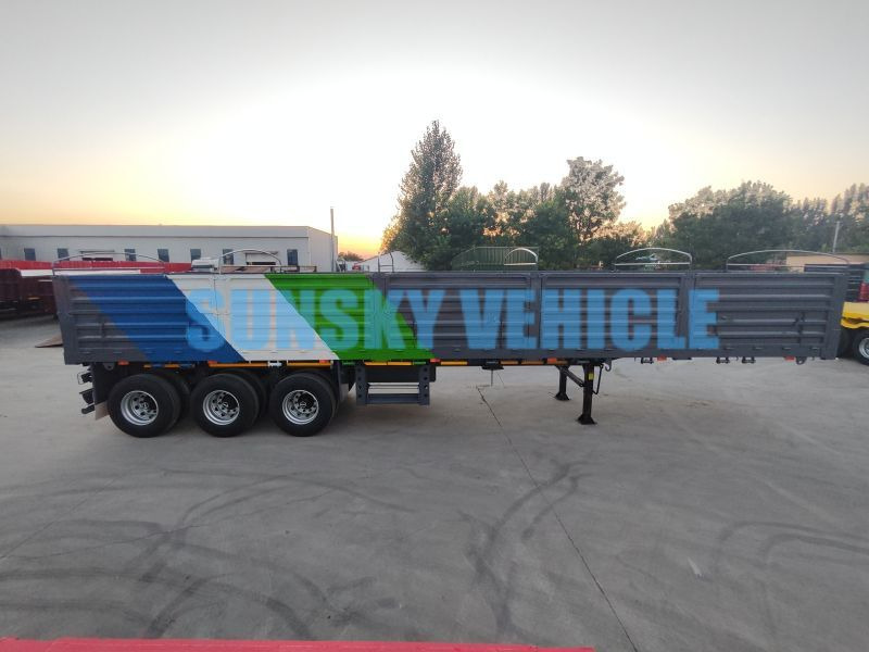 SUNSKY Drop Side semi trailer - Open bak met boorden oplegger: afbeelding 5 SUNSKY Drop Side semi trailer - Open bak met boorden oplegger: afbeelding 5