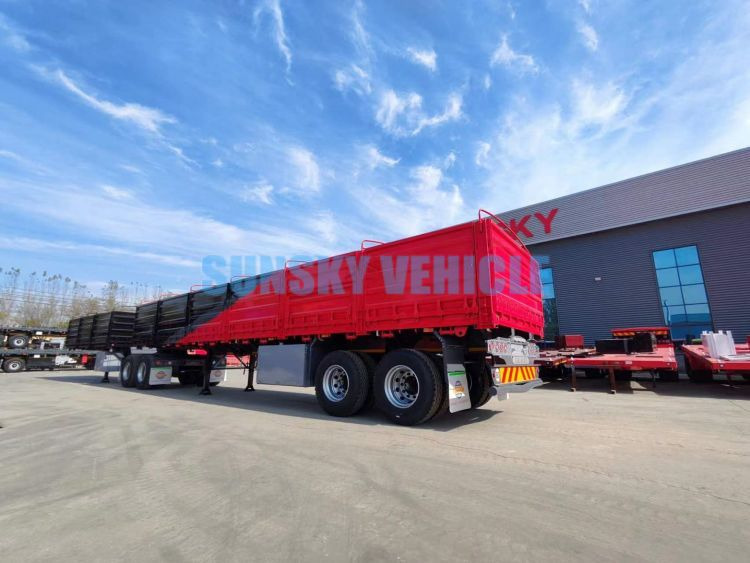 SUNSKY Interlink Semi Trailer - Open bak met boorden oplegger: afbeelding 5 SUNSKY Interlink Semi Trailer - Open bak met boorden oplegger: afbeelding 5
