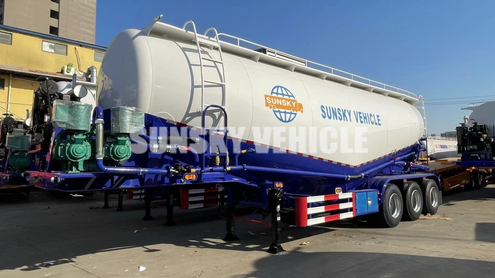SUNSKY bulk cement trailer - Tankoplegger: afbeelding 1 SUNSKY bulk cement trailer - Tankoplegger: afbeelding 1
