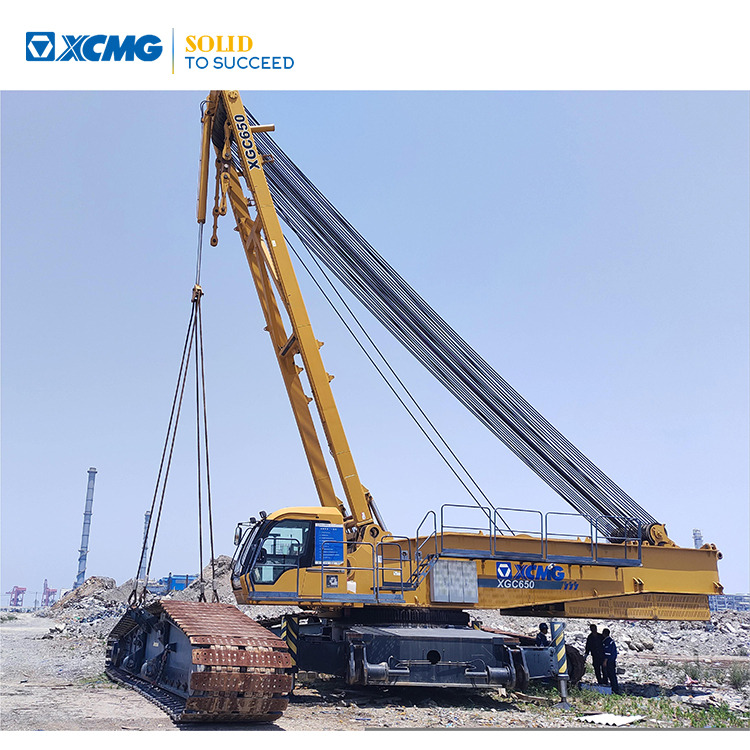 XCMG Official Hydraulic Lifting Crawler Crane XGC650 650 Used Mobile Crane Price For Sale - Rupskraan: afbeelding 1 XCMG Official Hydraulic Lifting Crawler Crane XGC650 650 Used Mobile Crane Price For Sale - Rupskraan: afbeelding 1